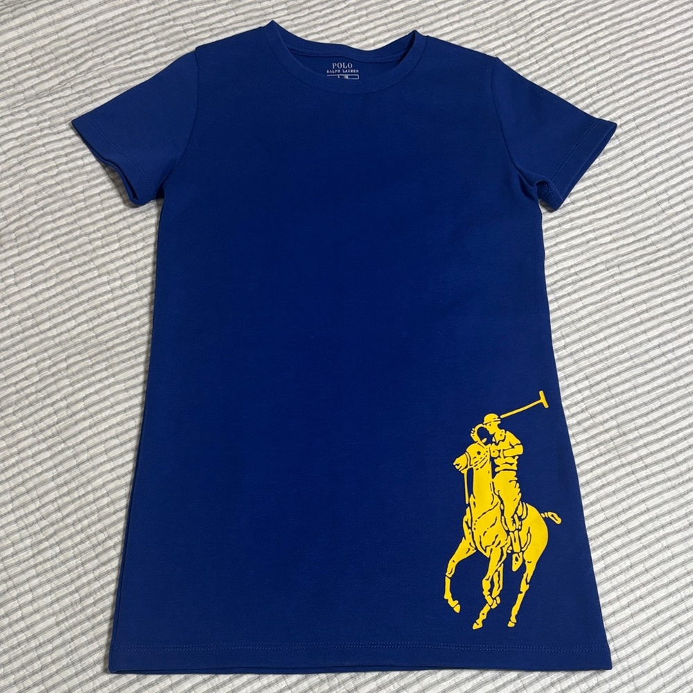 Polo by Ralph Lauren Royal Blue Girls Dress Size 6